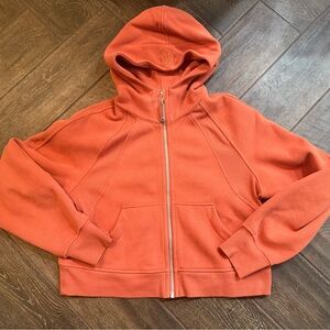 lululemon cropped scuba jacket full
zip